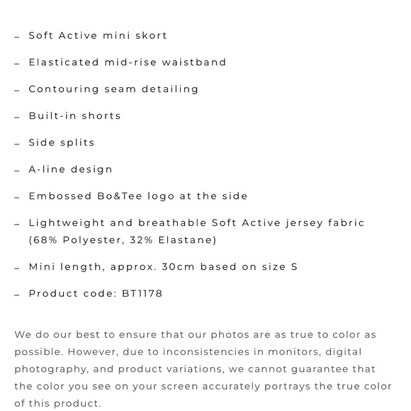 3 piece set! Top, skirt and pants Bo&Tee in blue lavender soft active sz SM - Picture 7 of 15